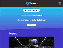 Tablet Screenshot of ampya.com